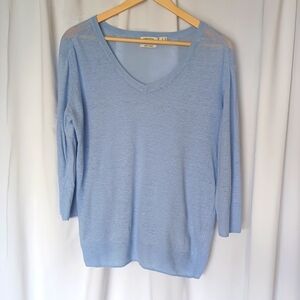 Cortefiel - 100% Linen relaxed sweater